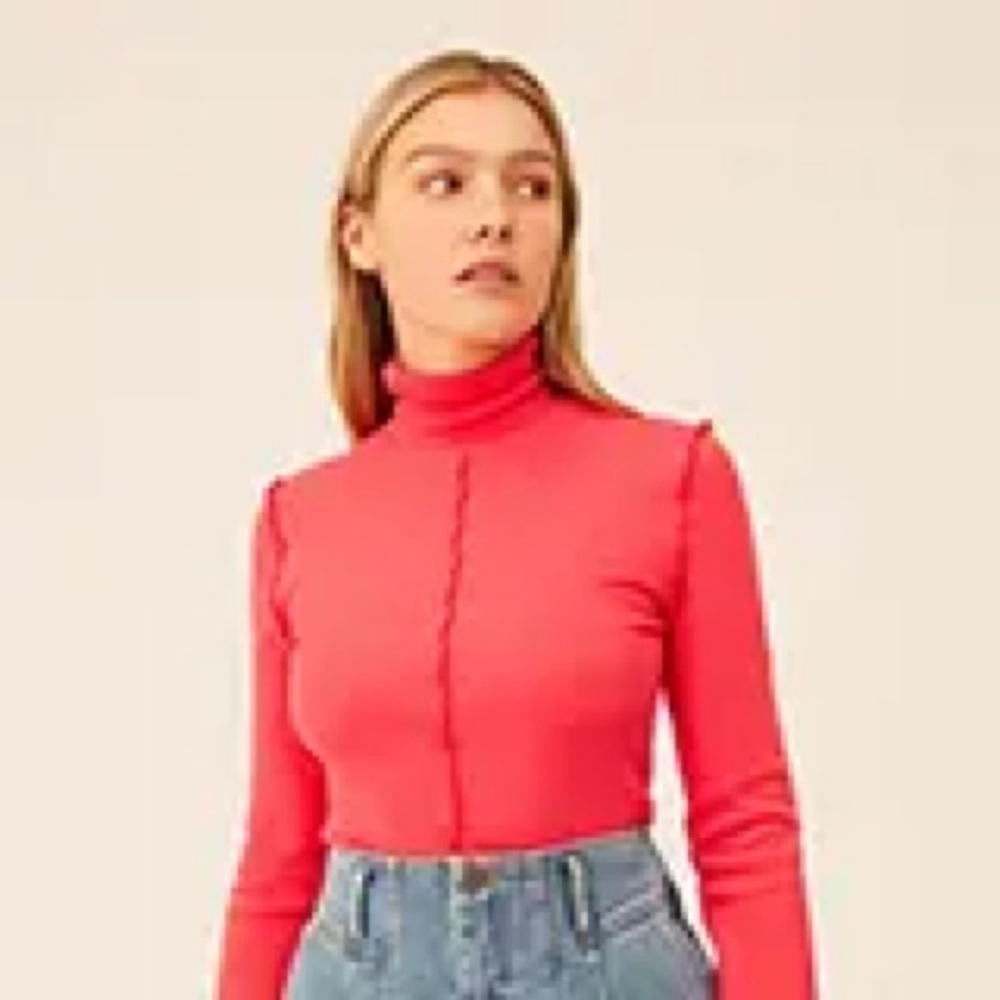 The Fifth Label | Hot Pink Long Sleeve Top